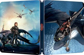 Film Dragon Trainer 3. Il mondo nascosto How to Train Your Dragon: The Hidden World Con Steelbook (Blu-ray + Blu-ray 3D) Dean DeBlois