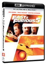 Film Fast and Furious 5 (Blu-ray + Blu-ray 4K Ultra HD) Justin Lin