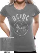 Idee regalo T-Shirt Donna AC/DC. Fta2r CID