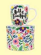 Idee regalo Scatola e Tazza Fiori Rachel Ellen Gut