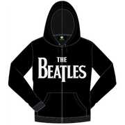 Idee regalo Felpa con Cappuccio The Beatles. Drop T Logo Rock Off
