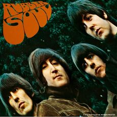 Idee regalo Sottobicchiere The Beatles. Rubber Soul Album Rock Off
