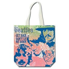 Cartoleria Borsa Larga Shopping Beatles. Get Back Rock Off