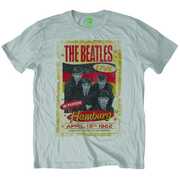 Idee regalo T-shirt unisex Beatles. Hamburg 1962 Poster Rock Off