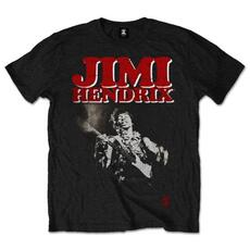 Idee regalo T-Shirt Jimi Hendrix Men's Tee: Block Logo Rock Off