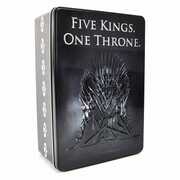 Idee regalo Scatola in metallo Game of Thrones (Trono di Spade) Five Kings, One Throne Erik