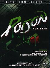 Film Poison. 7 Days Live