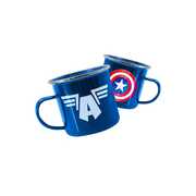 Idee regalo Tazza Metallo Marvel Avengers Captain America Paladone