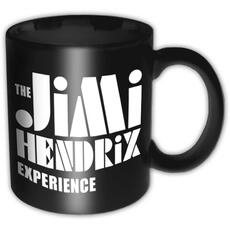 Idee regalo Tazza Gigante Jimi Hendrix. Stencil Logo Rock Off