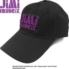 Idee regalo Cappellino Jimi Hendrix Purple Stencil Logo ND