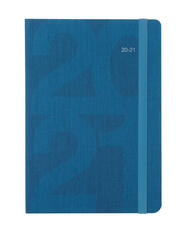 Cartoleria Agenda A5 Letts Block 2020-2021, 12 mesi, settimanale Celeste Letts