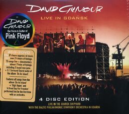 CD Live in Gdansk Zbigniew Preisner David Gilmour Polish Baltic Philharmonic Orchestra