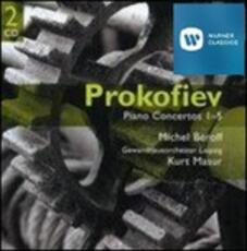 CD Concerti per Pianoforte 1 - 5 Sergej Sergeevic Prokofiev