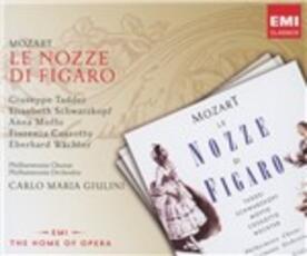 CD Le nozze di Figaro Wolfgang Amadeus Mozart Carlo Maria Giulini Fiorenza Cossotto