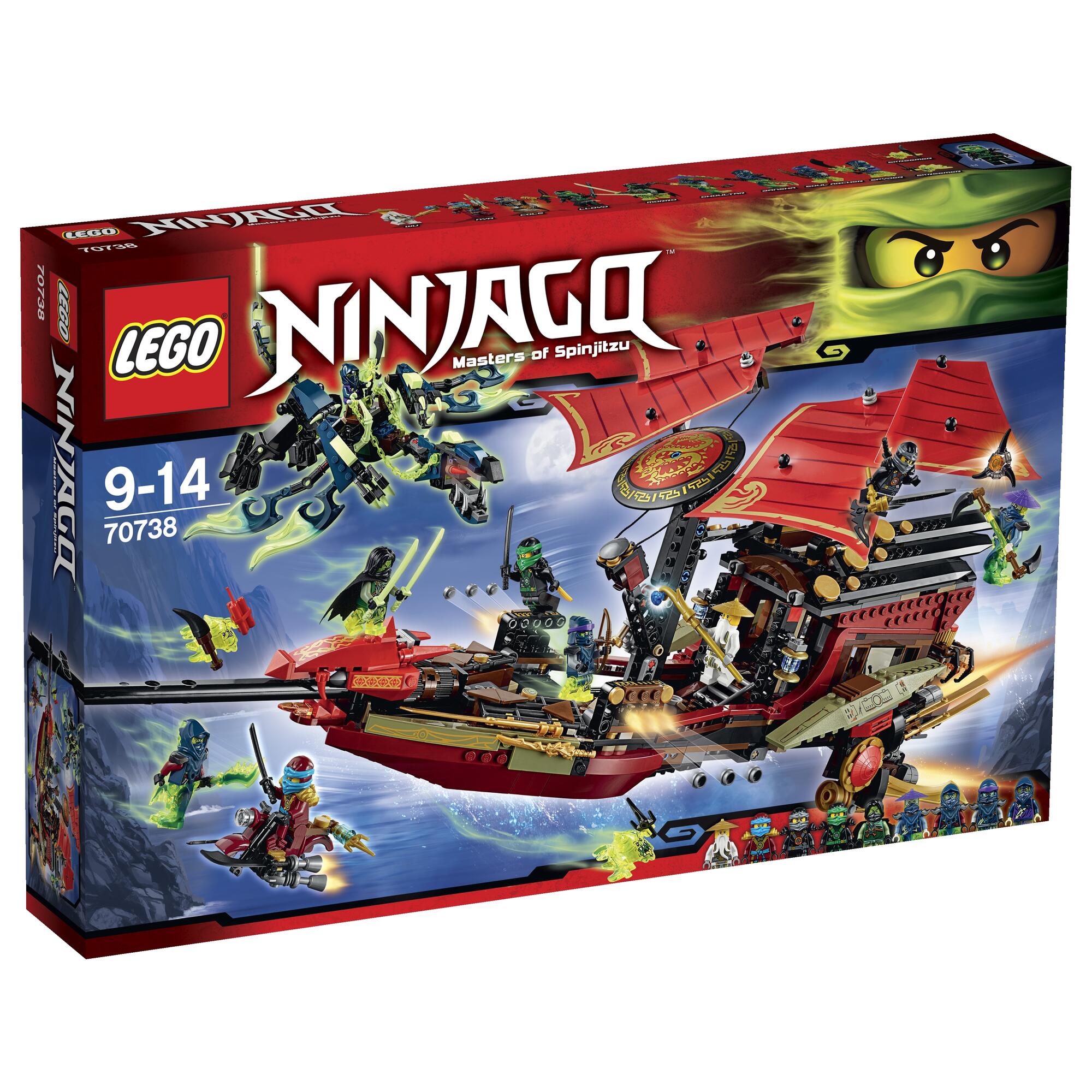 Giocattolo LEGO Ninjago Il volo finale del Vascello del destino Lego