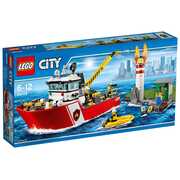 Giocattolo LEGO City Fire (60109). Motobarca antincendio Lego