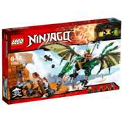 Giocattolo LEGO Ninjago (70593). Dragone NRG verde LEGO