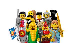 71018 LEGO minifigure serie 17 FORZUTO DEL CIRCO