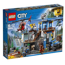 Giocattolo LEGO City Police (60174). Quartier generale della polizia di montagna Lego