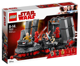 Giocattolo LEGO Star Wars (75216). Sala del trono di Snoke LEGO