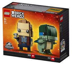 Giocattolo LEGO BrickHeadz (41614). Owen e Blue Lego