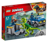 Giocattolo LEGO Juniors (10757). Camion per il soccorso di Velociraptor Lego