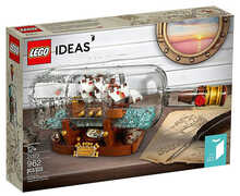 Giocattolo LEGO Ideas (21313). Nave in bottiglia LEGO
