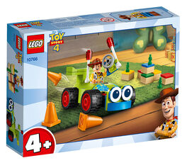 Giocattolo LEGO Juniors (10766). Toy Story 4: Woody e RC LEGO