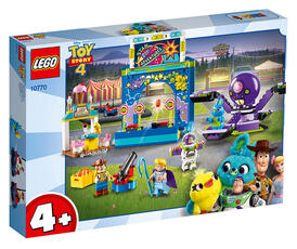 Giocattolo LEGO Juniors (10771). Toy Story 4: Buzz e Woody e la mania del carnevale! LEGO