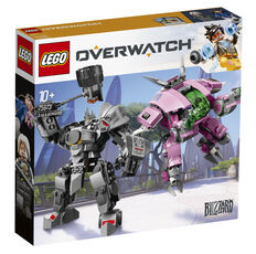 Giocattolo LEGO Overwatch (75973). D.Va e Reinhardt LEGO