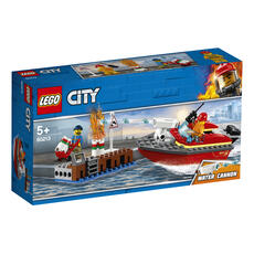 Giocattolo LEGO City Fire (60213). Incendio al porto LEGO