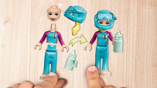 Lego Friends 41378 La missione di soccorso dei delfini