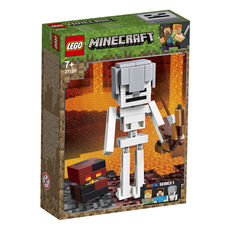 Giocattolo LEGO Minecraft (21150). Maxi-figure Minecraft dello Scheletro con cubo di magma LEGO