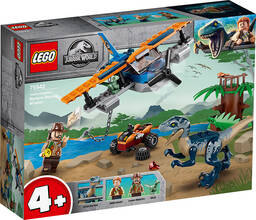 Giocattolo LEGO Jurassic World (75942). Velociraptor: salvataggio in biplano LEGO