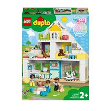 Giocattolo LEGO DUPLO Town 10929 Casa da Gioco Modulare, Set 3 in 1 con Costruzione Torre per Bambini e Bambine dai 2 Anni in su LEGO