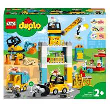 Giocattolo LEGO DUPLO Town (10933). Cantiere edile con gru a torre LEGO