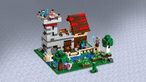 564pcs LEGO MINECRAFT IL FAI DA TE BOX 3.0 FORTEZZA Fattoria Set 21161 età 5