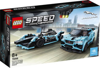 Giocattolo LEGO Speed Champions (76898). Formula E Panasonic Jaguar Racing GEN2 car & Jaguar I-PACE eTROPHY LEGO