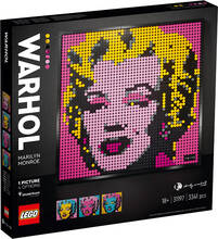 Giocattolo LEGO Art(31197). Andy Warhol's Marilyn Monroe LEGO