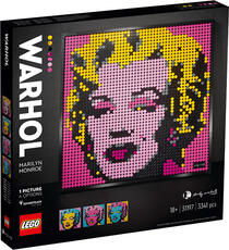 Giocattolo LEGO Art(31197). Andy Warhol's Marilyn Monroe LEGO