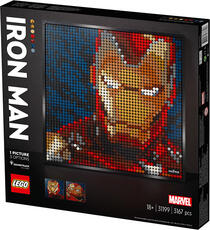 Giocattolo LEGO Art (31199). Iron Man. Marvel Studios LEGO