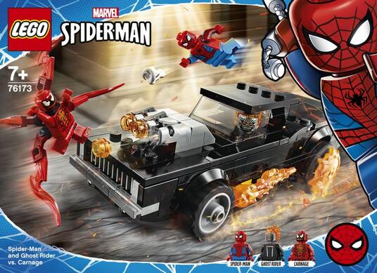 Lego Super Heroes 76173 Spider Man And Ghost Rider Vs Carnage Lego Super Heroes Tv Movies Giocattoli Ibs