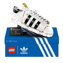 Giocattolo LEGO Icons (10282). Adidas Originals Superstar, Costruzione in Mattoncini, Sneaker da Collezione per Adulti LEGO