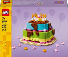 Giocattolo LEGO (40815). Torta della festa di compleanno LEGO