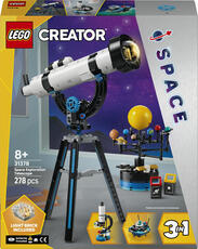 Giocattolo LEGO Creator Telescopio di esplorazione spaziale LEGO