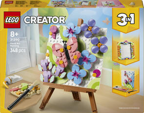 Giocattolo LEGO Creator (31390). Dipinto floreale decorativo LEGO