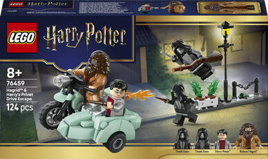 Giocattolo LEGO Harry Potter (76459). Fuga da Privet Drive di Hagrid e Harry LEGO