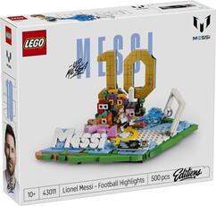 Giocattolo LEGO Editions (43011). Lionel Messi  Highlights calcistici LEGO