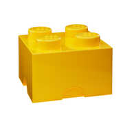 Giocattolo Lego. Contenitore 4 bottoni Lego