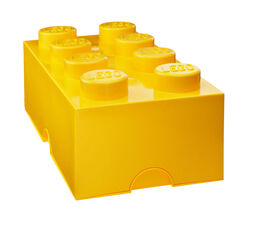 Giocattolo Lego. Contenitore 8 bottoni Lego